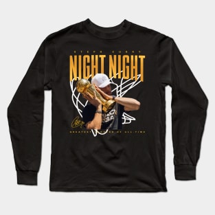 Steph Curry Night Night Long Sleeve T-Shirt